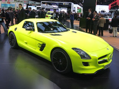  Mercedes SLS AMG E-Cell   